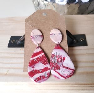 Polymer clay earrings